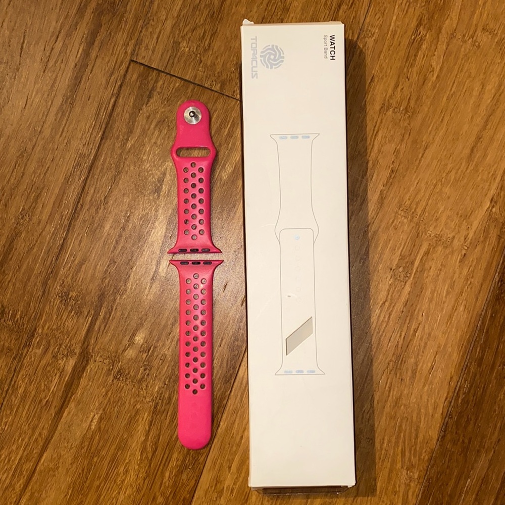 Apple Watch Silicon Pink Sports Band for 42mm, S/M